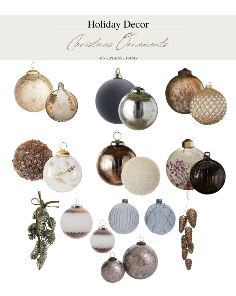 Christmas Decor, Christmas Ornaments